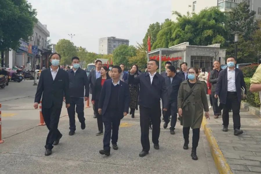 市人大主任王彪檢查調研興安物業(yè)創(chuàng)文工作